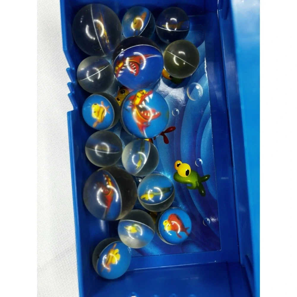 🐠Piranha panic game‎ Mattel 2008 Complete marble instructions fish